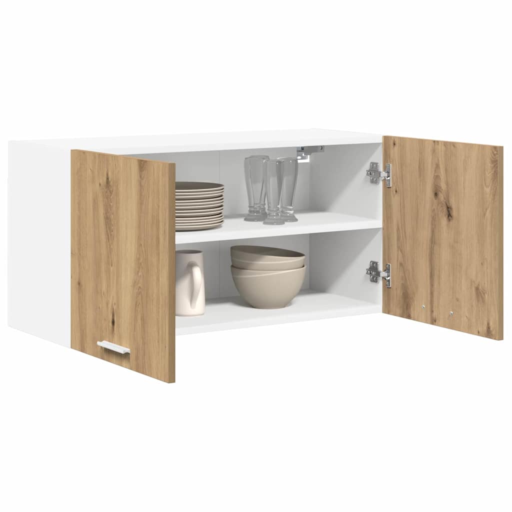 Hanging Cabinet with Shelf Riga Artisan Oak 80 x 31 x 40 cm